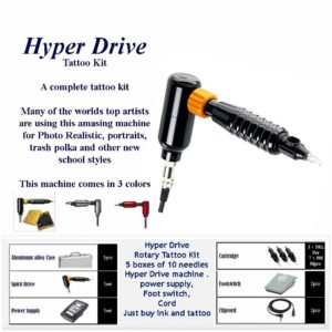 Hyperdrive Tattoo Kit
