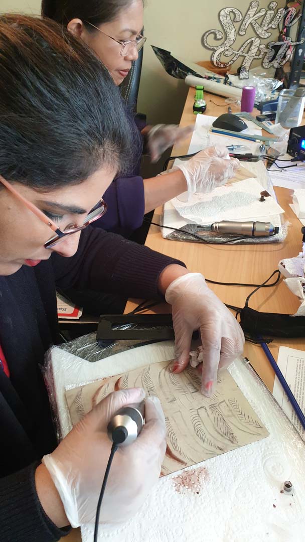 Skinart permanent makeup training archive photograph 11