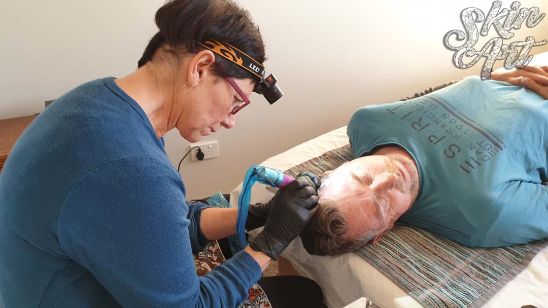 Skinart permanent makeup training archive photograph 32