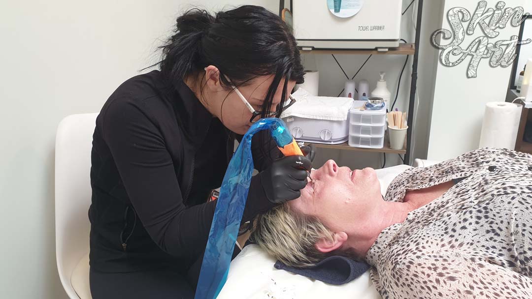 Skinart permanent makeup training archive photograph 2