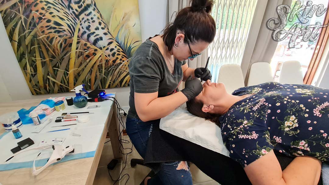Skinart permanent makeup training archive photograph 14