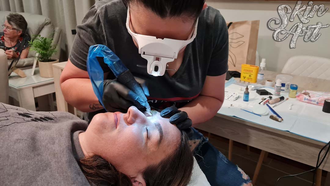 Skinart permanent makeup training archive photograph 10