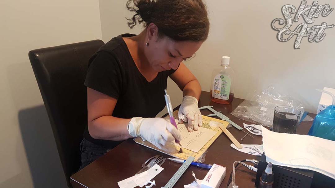 Skinart microblading training archive photograph 85