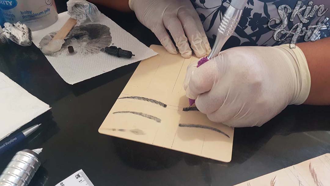 Skinart microblading training archive photograph 81