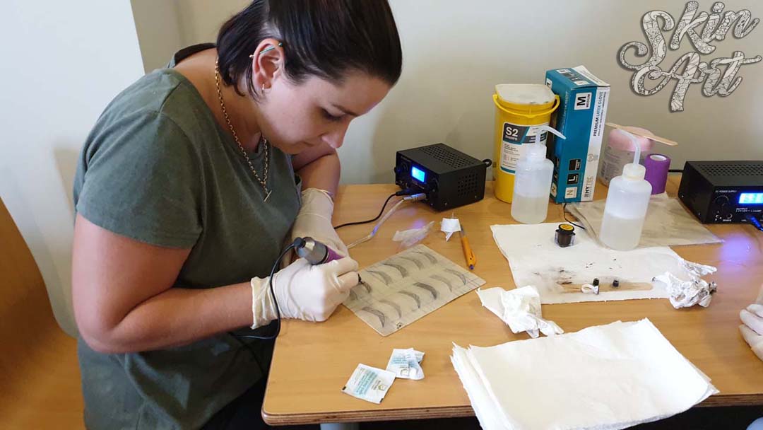 Skinart microblading training archive photograph 71