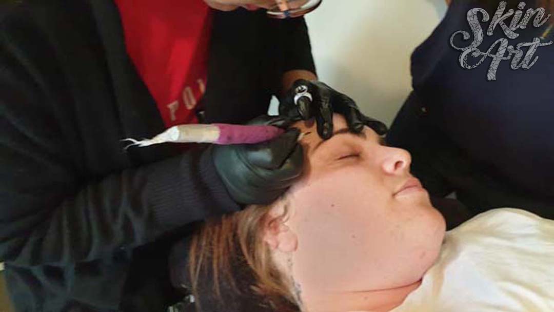 Skinart microblading training archive photograph 61