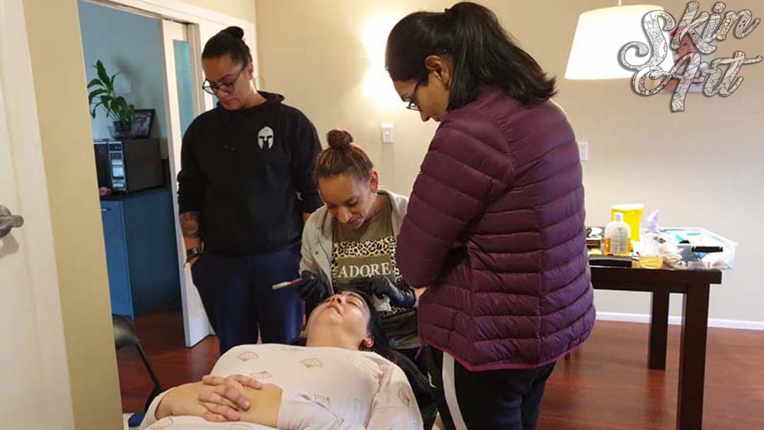Skinart microblading training archive photograph 60