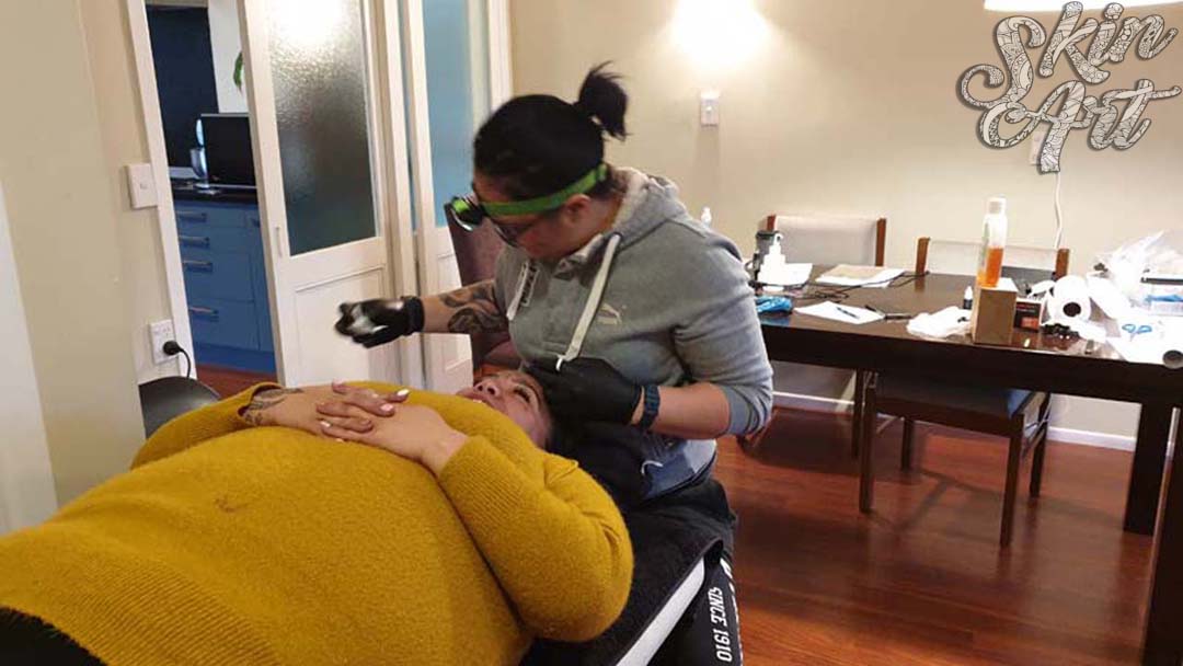 Skinart microblading training archive photograph 58