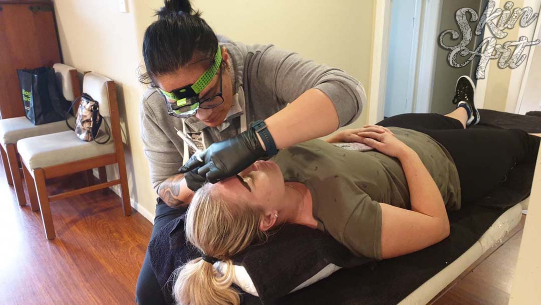 Skinart microblading training archive photograph 56