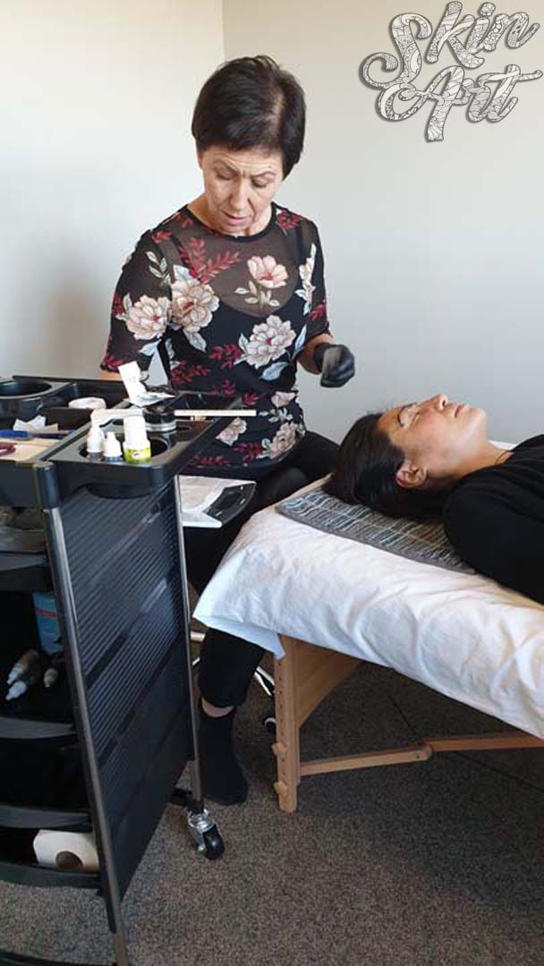 Skinart microblading training archive photograph 53