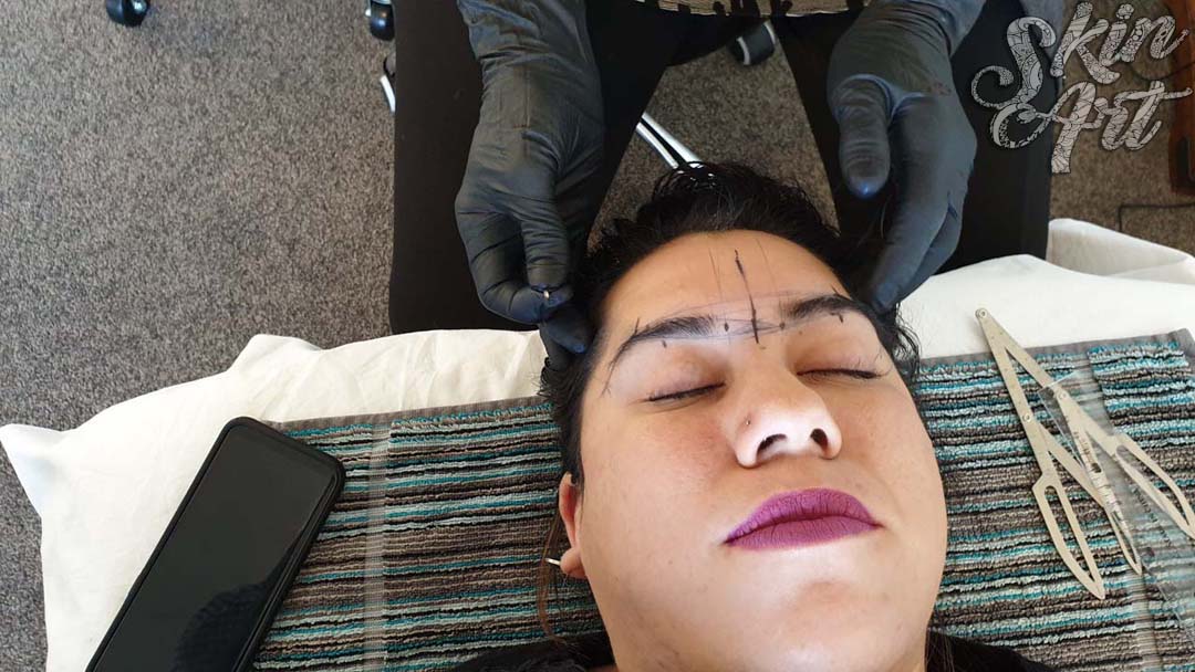 Skinart microblading training archive photograph 52