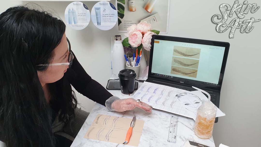 Skinart microblading training archive photograph 41
