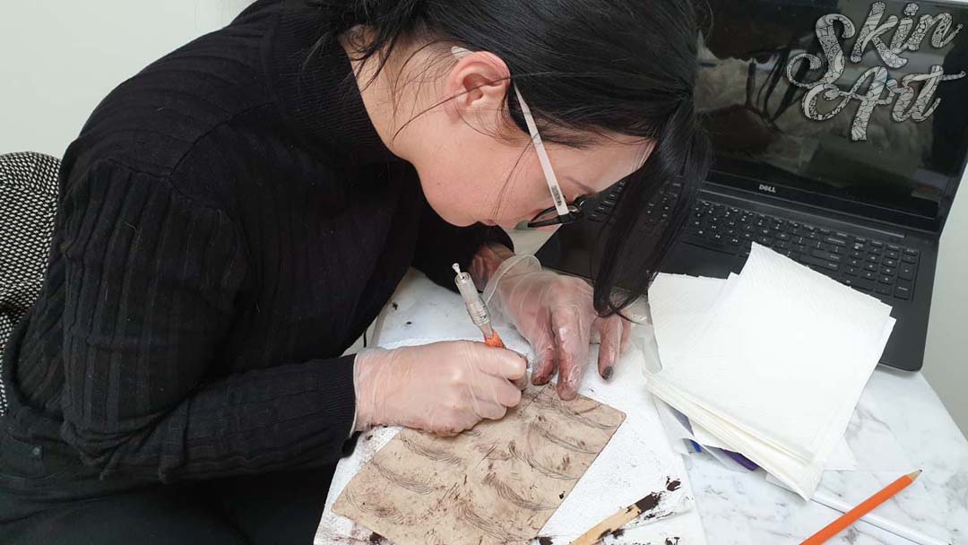 Skinart microblading training archive photograph 39