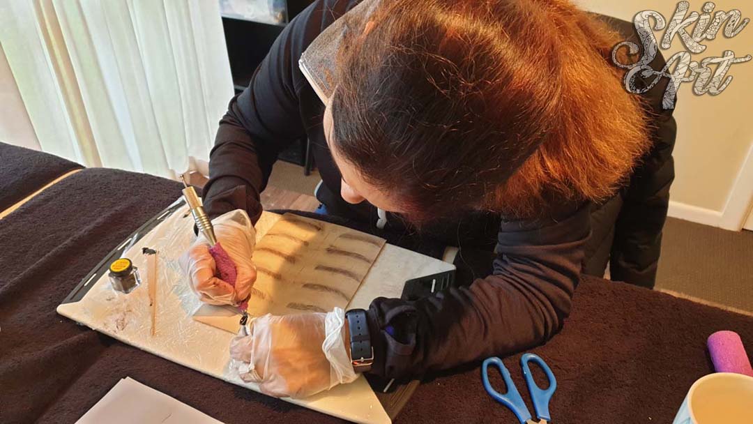 Skinart microblading training archive photograph 36