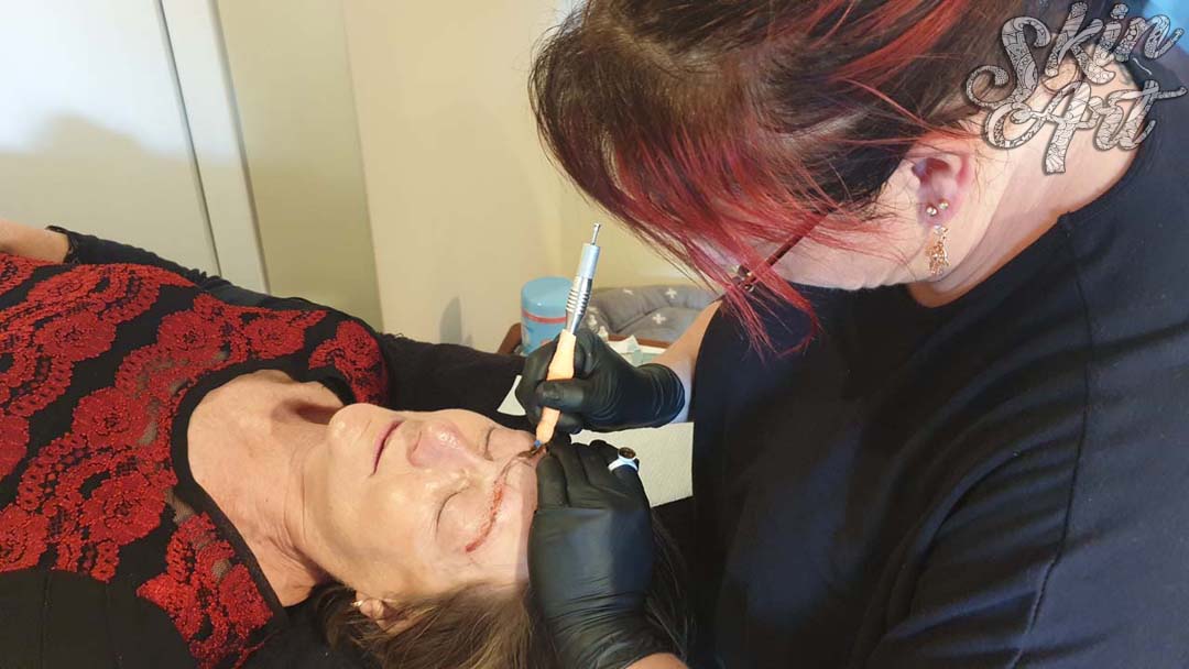Skinart microblading training archive photograph 33