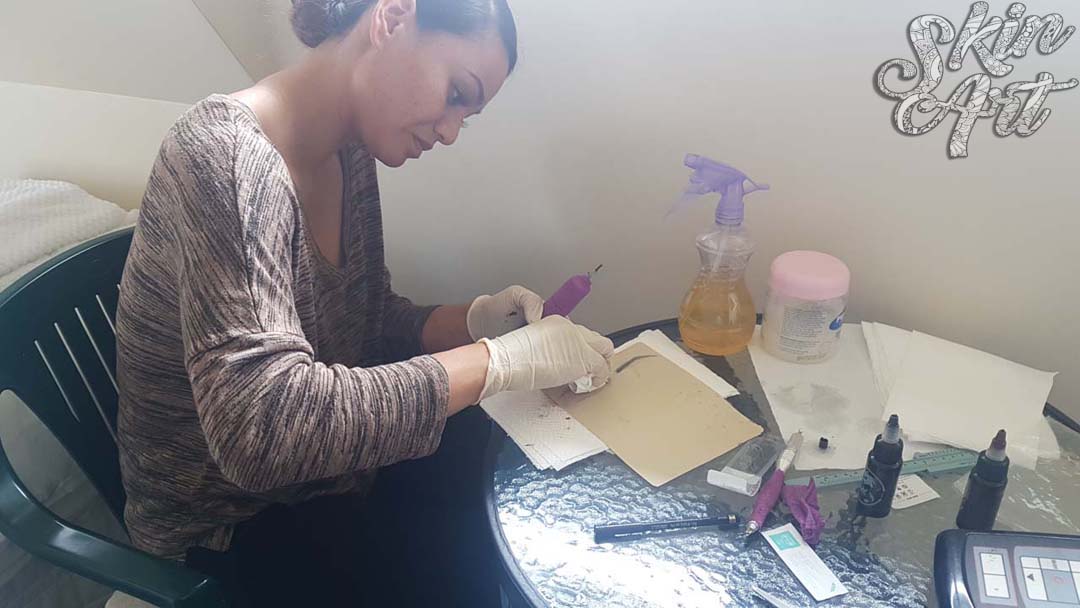 Skinart microblading training archive photograph 27
