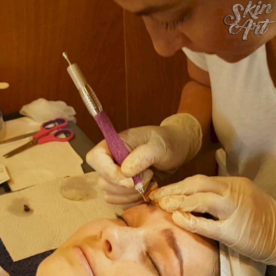 Skinart microblading training archive photograph 21