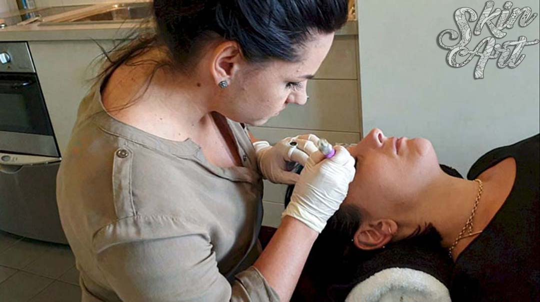 Skinart microblading training archive photograph 10