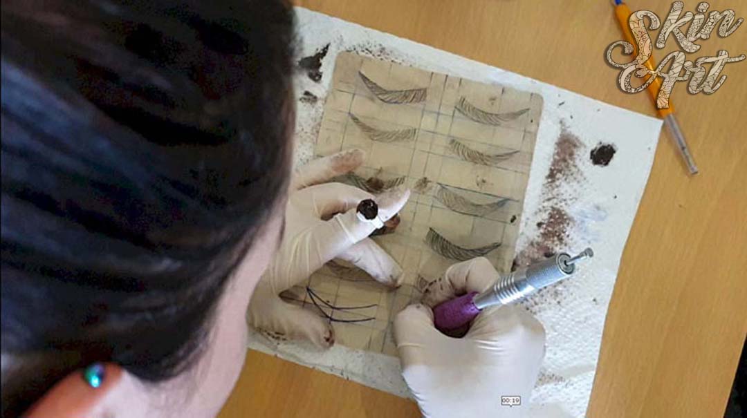 Skinart microblading training archive photograph 7