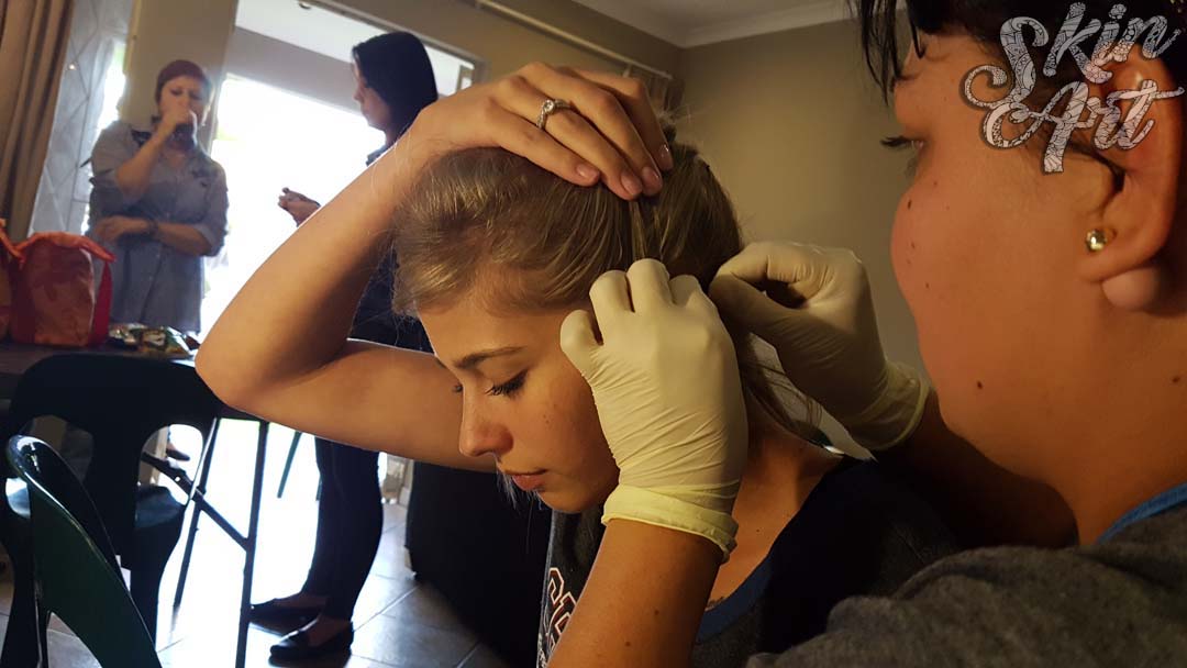 Skinart body piercing training archive photograph 17