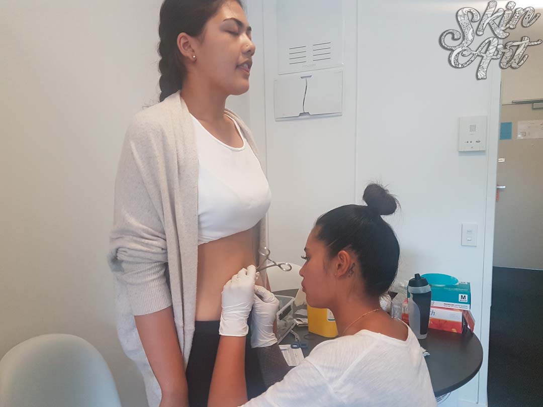 Skinart body piercing training archive photograph 54