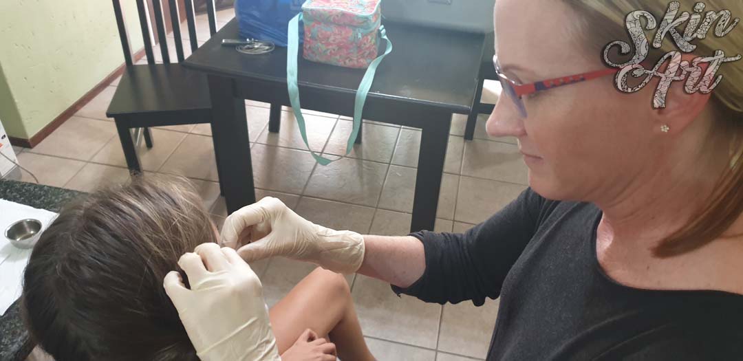 Skinart body piercing training archive photograph 46