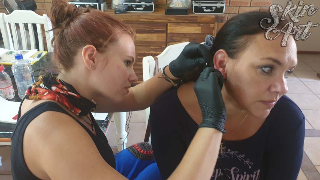 Skinart body piercing training archive photograph 15