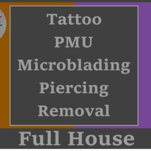 Combo Tattoo, PMU, Microblading, Piercing & Removal